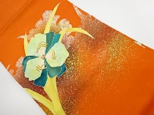 リサイクル　塩瀬花模様名古屋帯